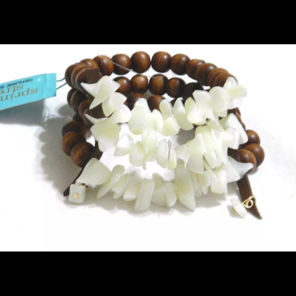 Boho Seashell Stretch Bracelet 9$